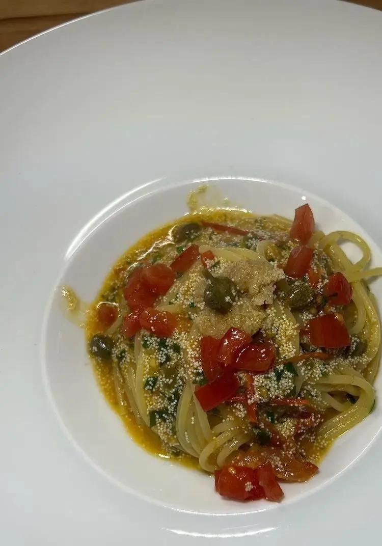 Ricetta Spaghetti con uova di spigola di Fra78