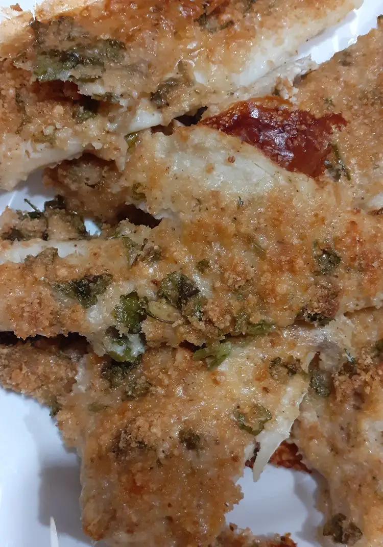 Ricetta Merluzzo al forno con gratinatura croccante di mena74