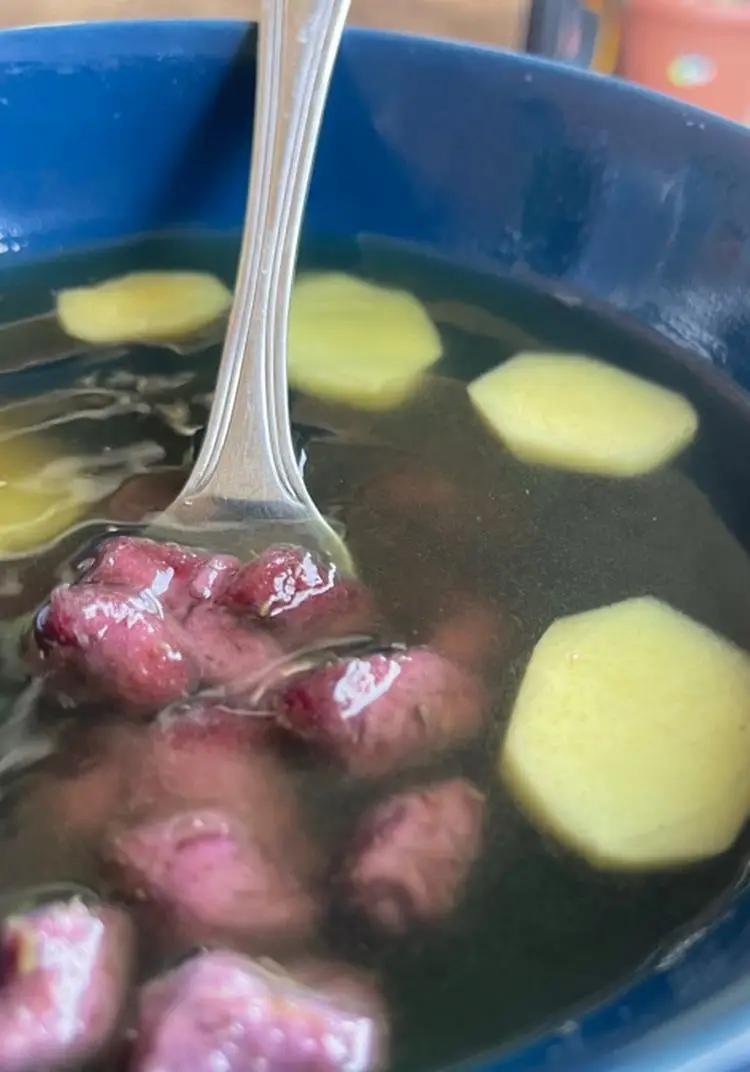 Ricetta Gnocchi di patate dolci in zuppa allo zenzero ricetta Cinese 🇨🇳 di Lecuisinier