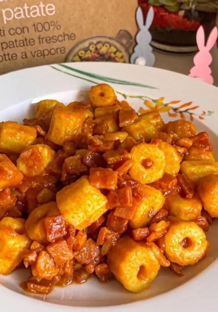 Ricetta Maccheroni di patate con ragù di prosciutto di mammaemma.gnocchi