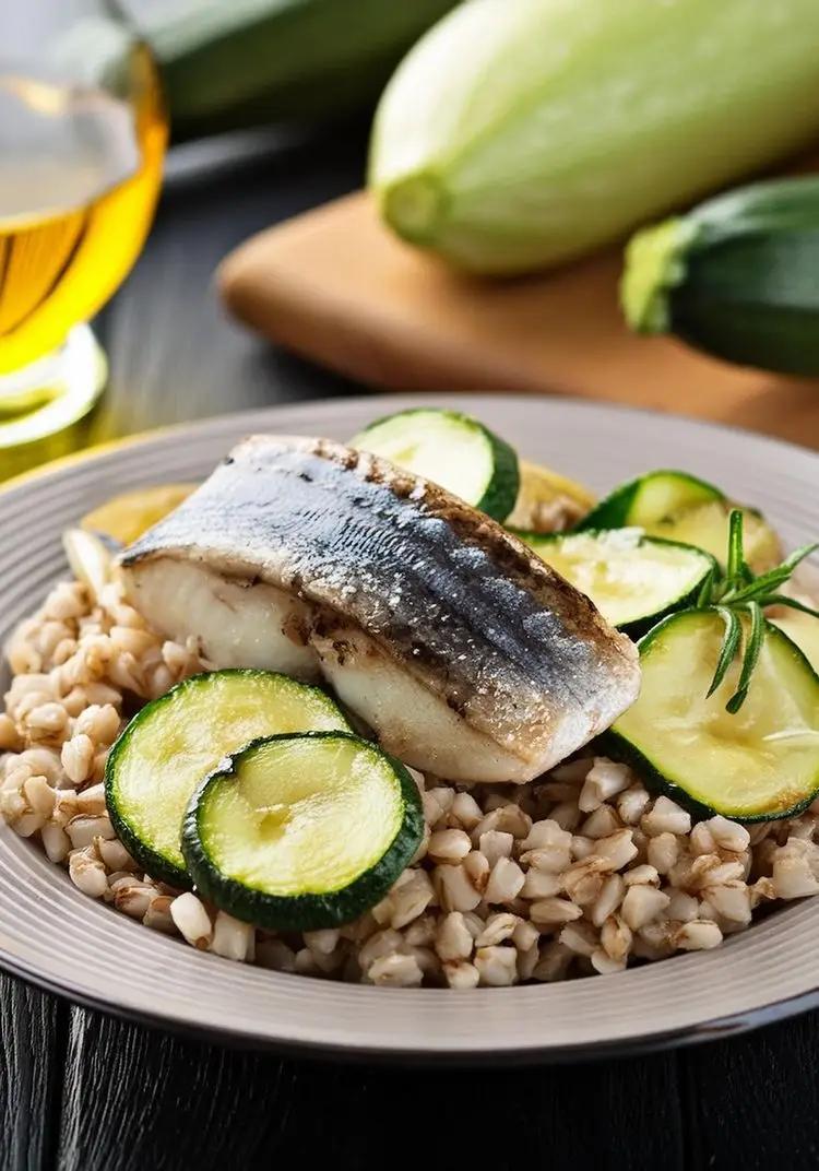 Ricetta Orzo con sgombro e zucchine di Magno