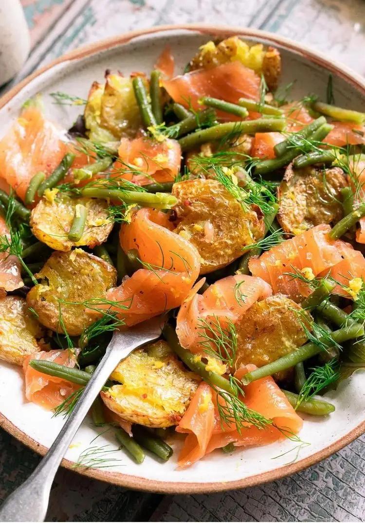 Ricetta Patate, fagiolini, salmone con aneto fresco di luigi_delvecchio