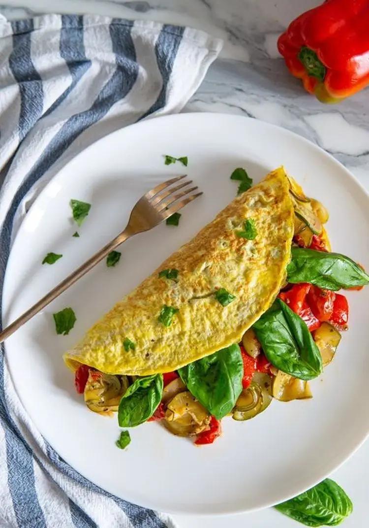 Ricetta Omelette ripiena di verdure di patrizia_iasiello