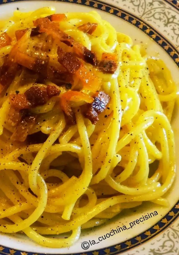 Ricetta Spaghetti alla Carbonara di laura4473