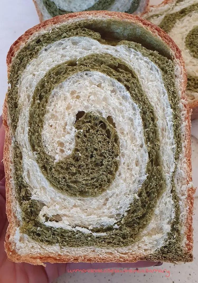 Ricetta Hokkaido bicolor matcha milk bread di Unmondodicosebuoneincasamary