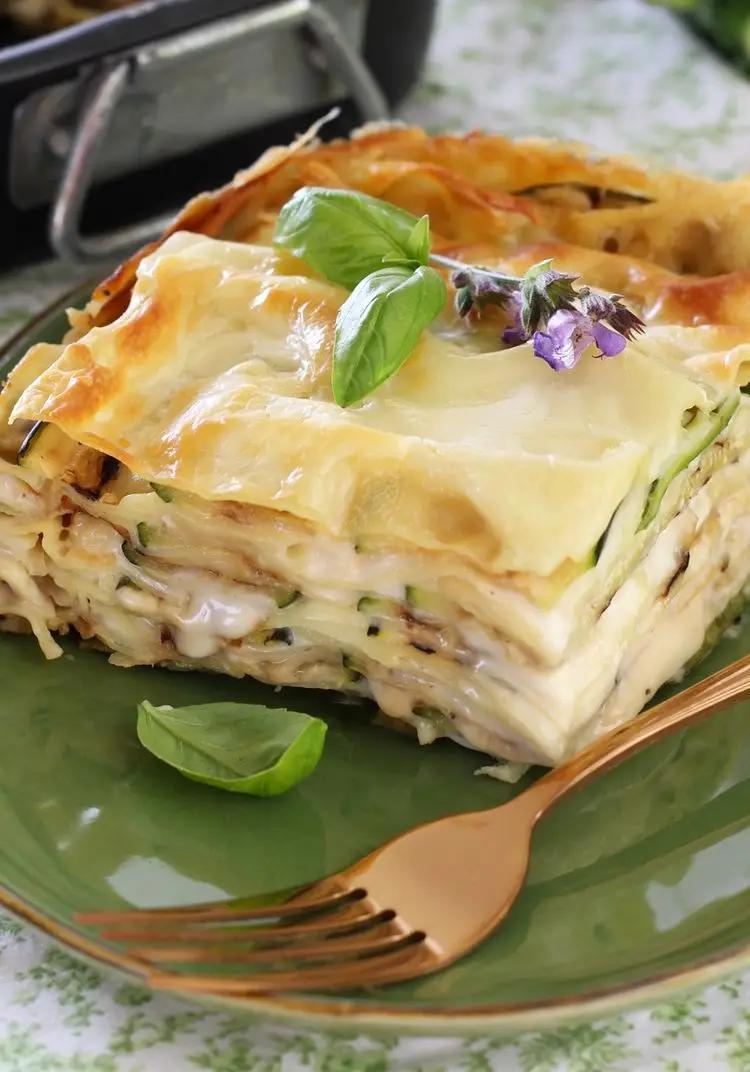 Ricetta Lasagne con Taleggio e Zucchine di profumodilimoniblog