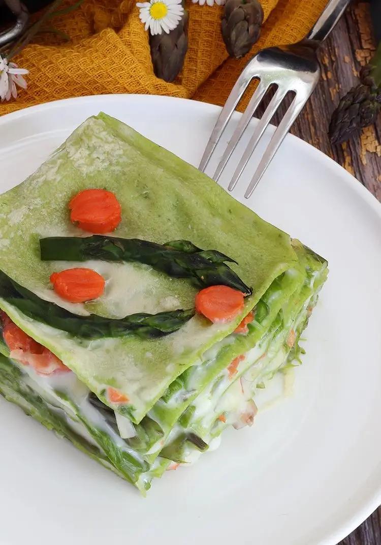 Ricetta Lasagne Verdi con Asparagi e Salmone di profumodilimoniblog