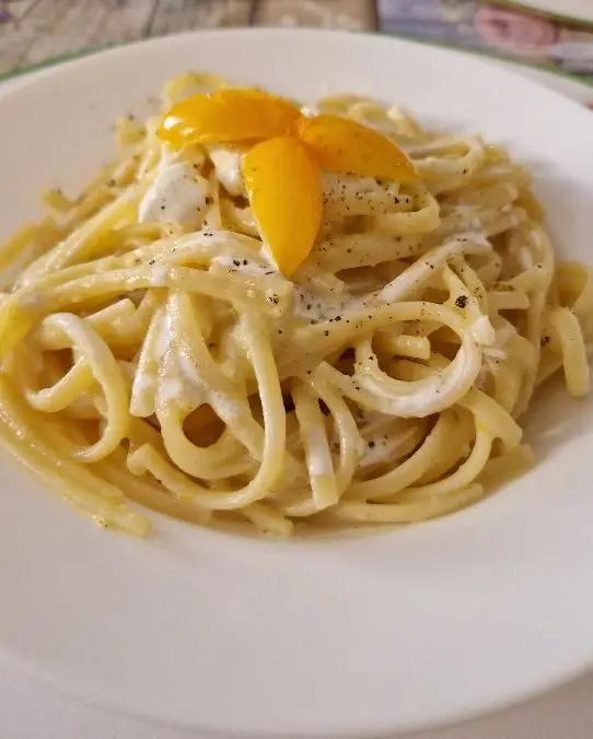 Ricetta Linguine con datterini gialli e burrata di caloronatalia19