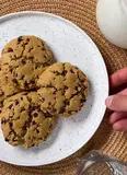 Immagine del passaggio 5 della ricetta Cookies con gocce di cioccolato