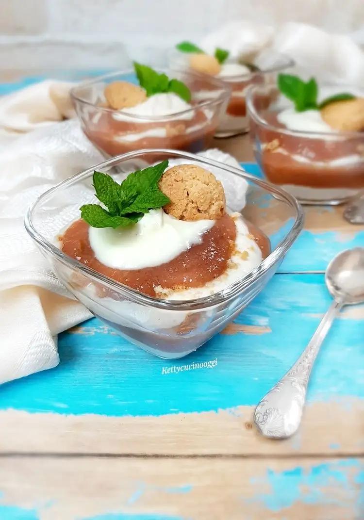 Ricetta MOUSSE DI PESCHE E YOGURT di kettycucinooggi