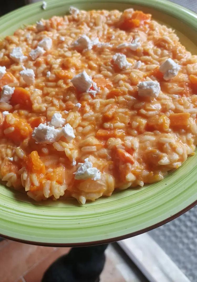 Ricetta risotto zucca e ricotta mustia di Teopazzo