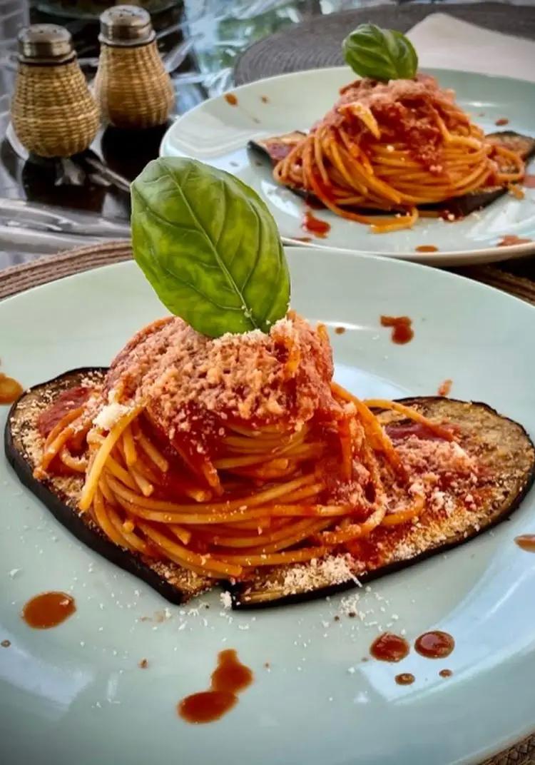 Ricetta Spaghetti cuore di melanzana di GiaGia