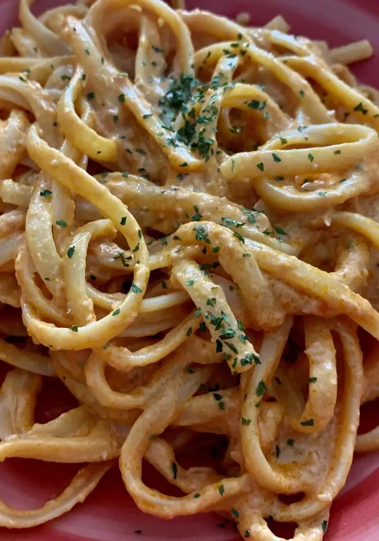 Ricetta Spaghetti al baffo di Quelche_ilfrigo_offre