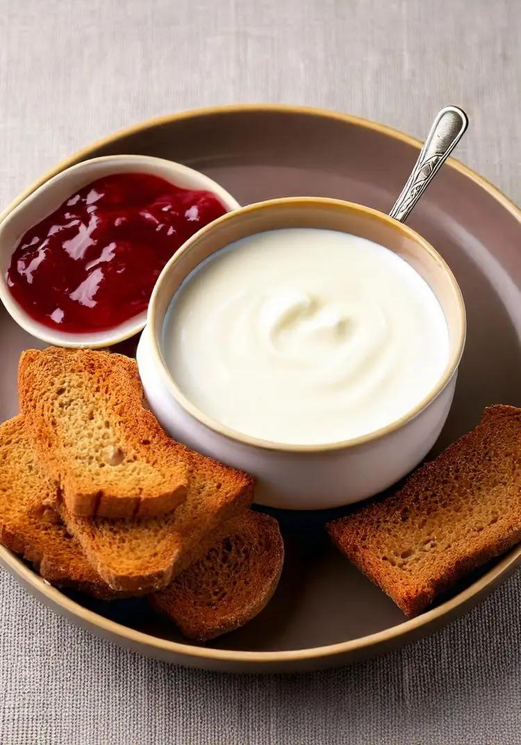 Ricetta Yogurt, fette biscottate e marmellata di lodovica_deturris