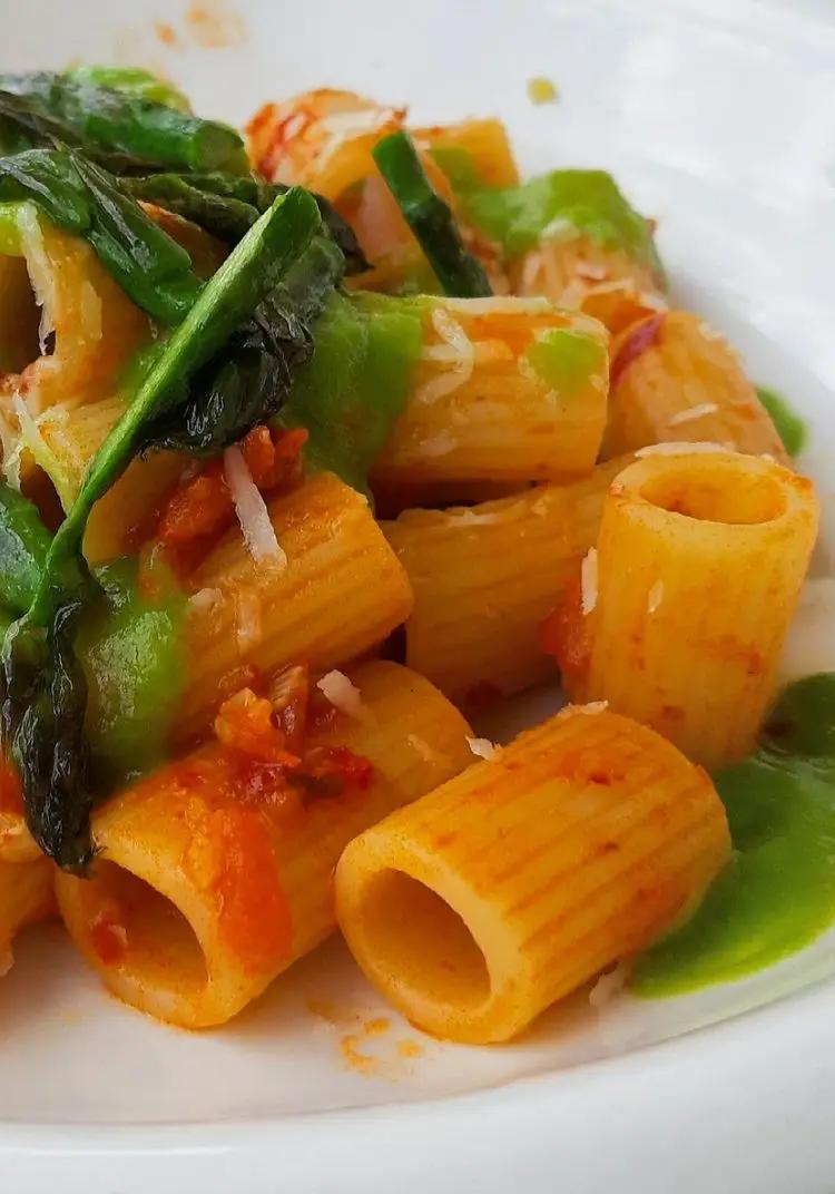 Ricetta Mezzi rigatoni due salse di peppoalt