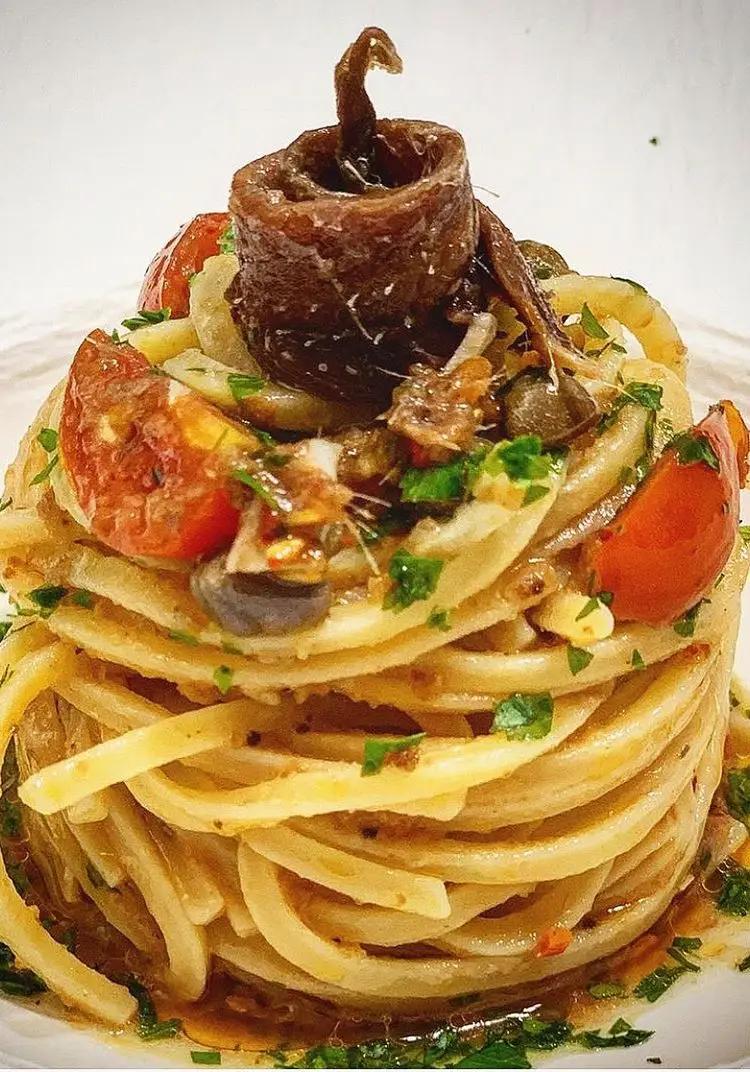 Ricetta Spaghetti alla siracusana rivisitata di giupis
