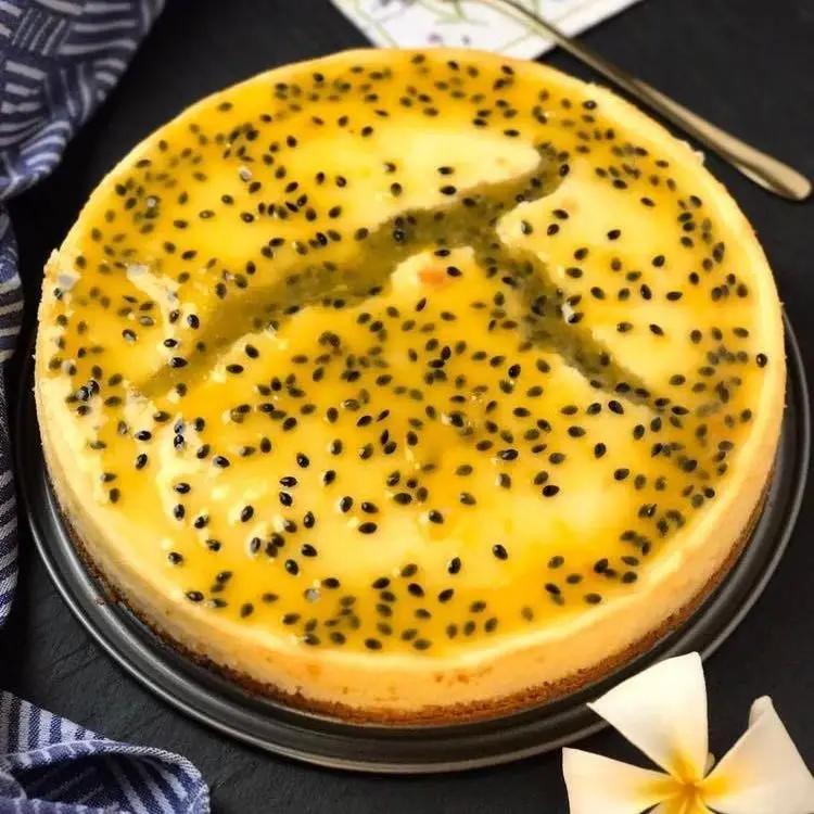 Ricetta Cheesecake al frutto della passione di michelacara5