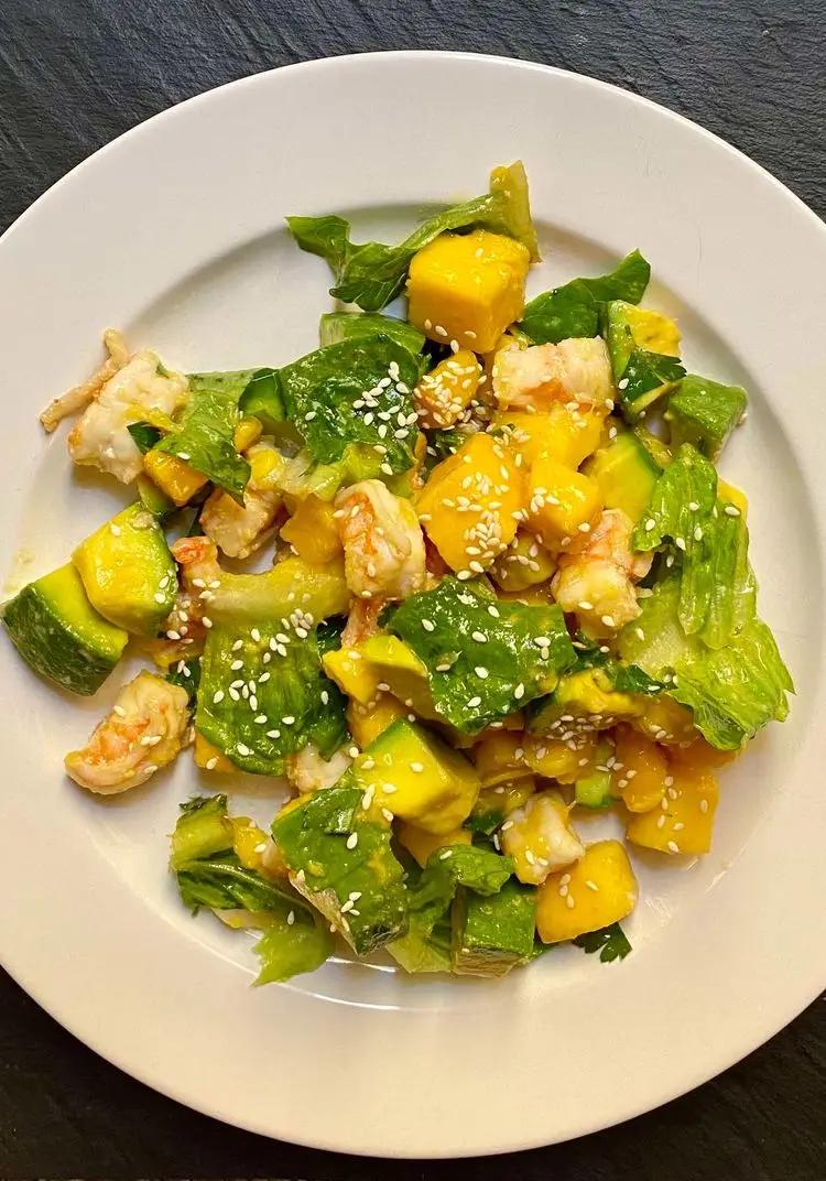 Ricetta Insalata di mango, avocado e gamberetti di michelacara5