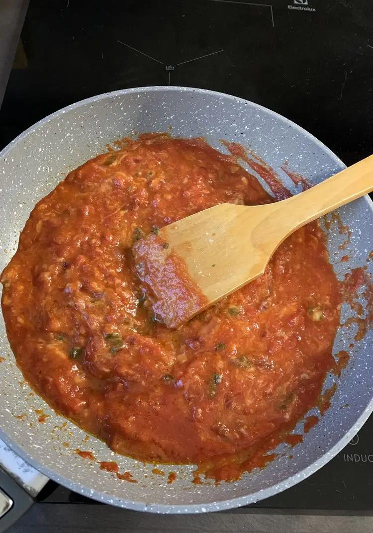 Ricetta Sugo rosso di monidipastafrolla