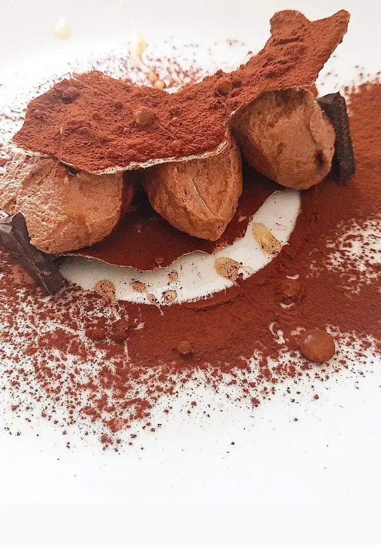 Ricetta Mousse al fondente e cialda di carasau cacao e miele!🤎🤎🤎 di dianacorradetti