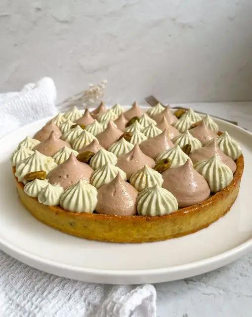 Ricetta Crostata pistacchio e cioccolato al latte✨ di unpodicioccolato