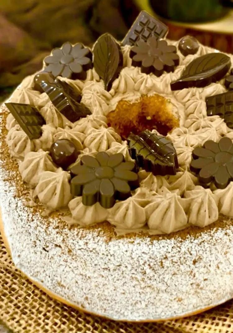 Ricetta Angel Food Cake con Cremoso al Cioccolato di Ortensio