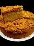 Immagine del passaggio 9 della ricetta Torta di Mais, Avena e Patata Dolce con Cornflakes Caramellati