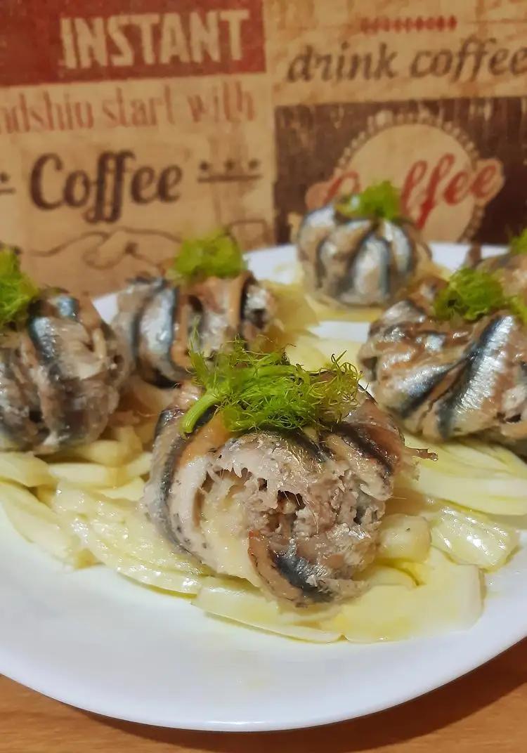 Ricetta Scrigni di alici con insalatina di finocchi di ledelizieditizy