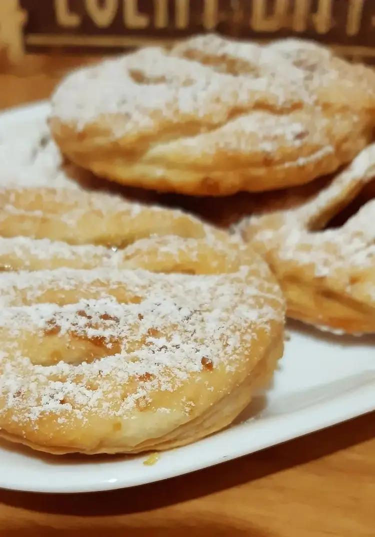 Ricetta Sfogliatine con marmellata  di arancia  di ledelizieditizy