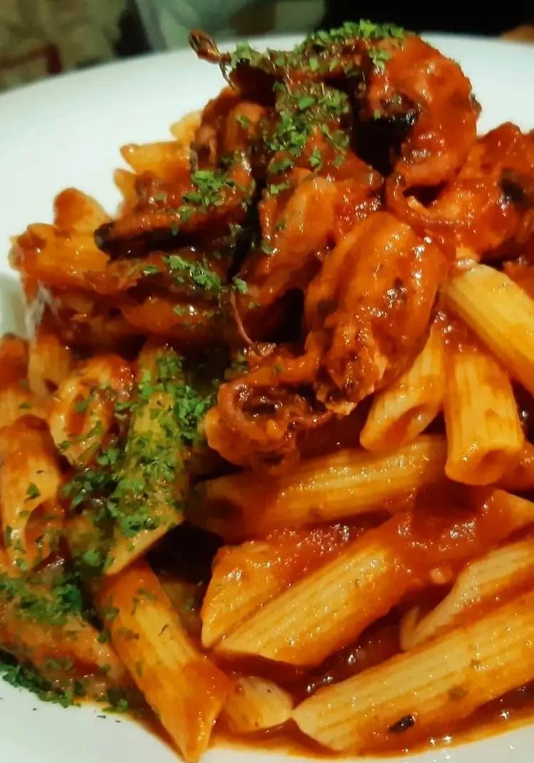 Ricetta Penne con polipetti al sugo  di ledelizieditizy