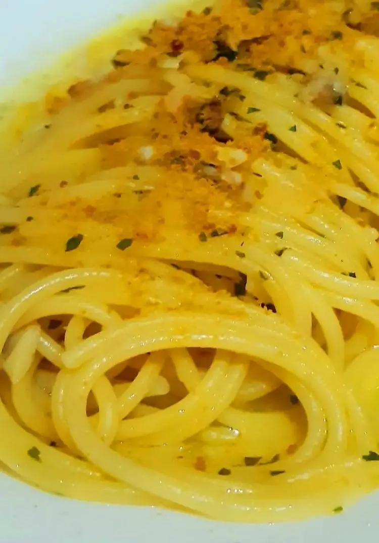 Ricetta Spaghetti con lupini e bottarga di tonno di ledelizieditizy