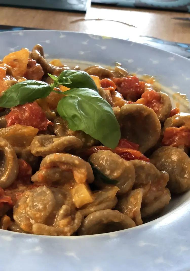 Ricetta Orecchiette al sugo di pomodorini freschi di mati.capu02