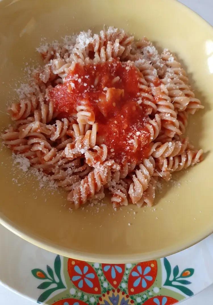 Ricetta Fusilli integrali con sugo di pomodorini freschi. di francybat954