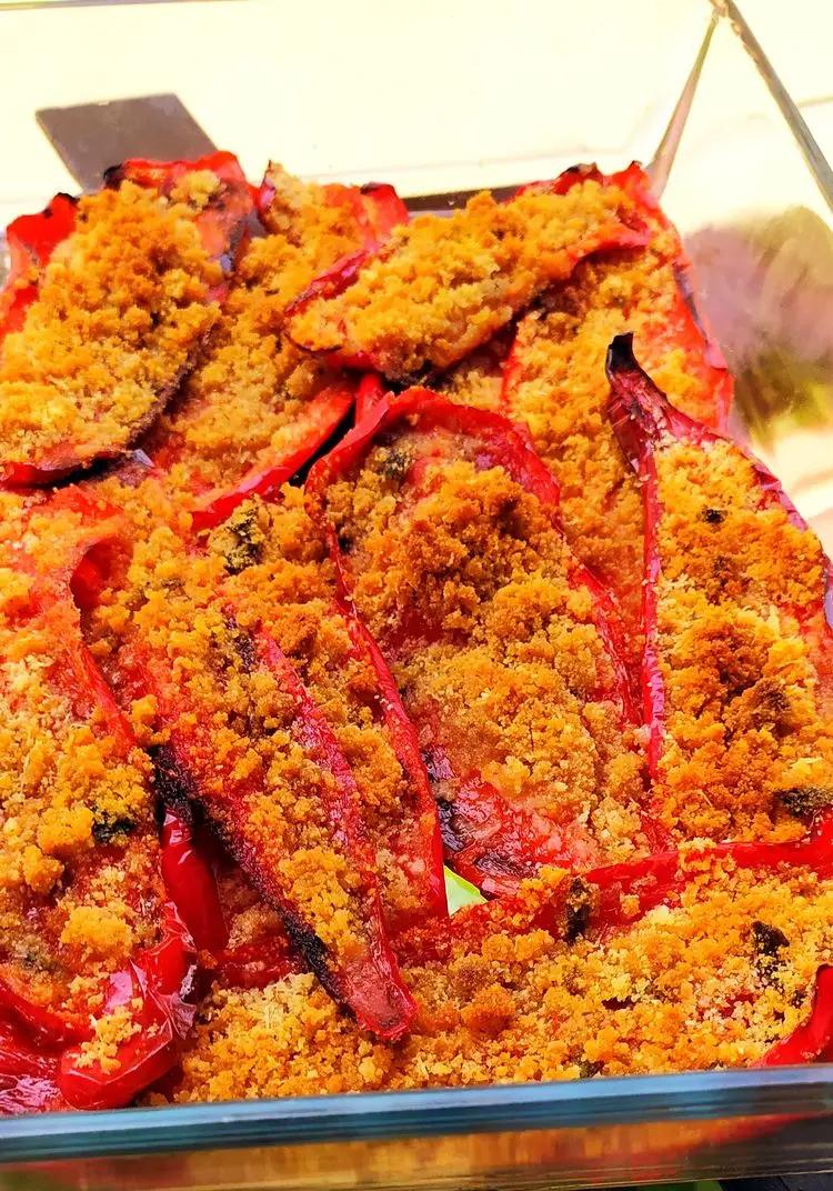 Ricetta Peperoni gratinati in forno! di ilaria416