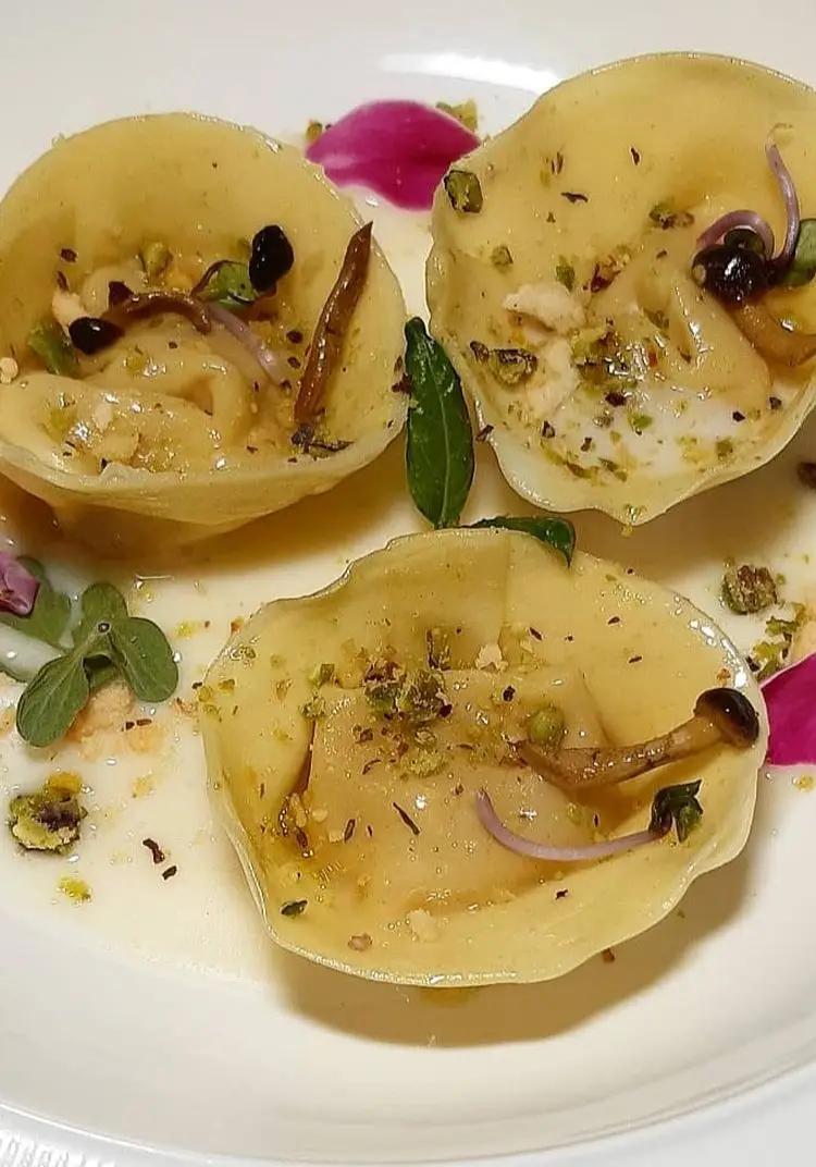 Ricetta Cappelletti ripieni di zucca con crema al Parmigiano Reggiano di francescob161102