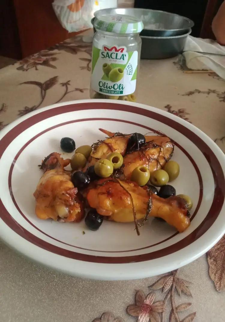 Ricetta Alette di pollo olive e finocchio selvatico di Vegan