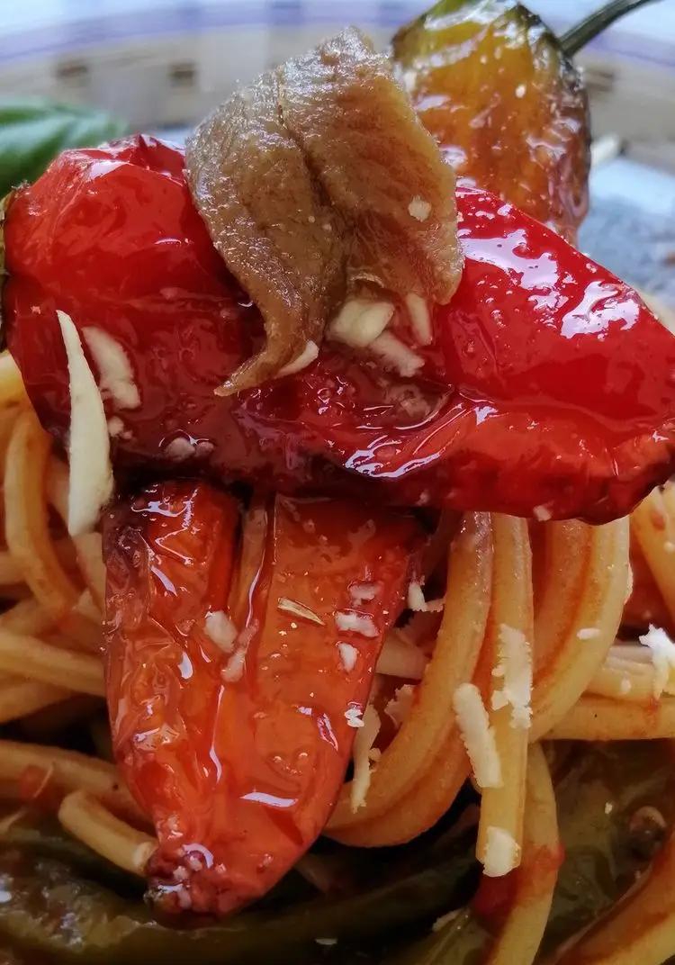 Ricetta Spaghetti con friggitelli di Le_ricette_di_Romina_