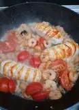 Immagine del passaggio 2 della ricetta Spaghetti gamberetti coda di aragosta