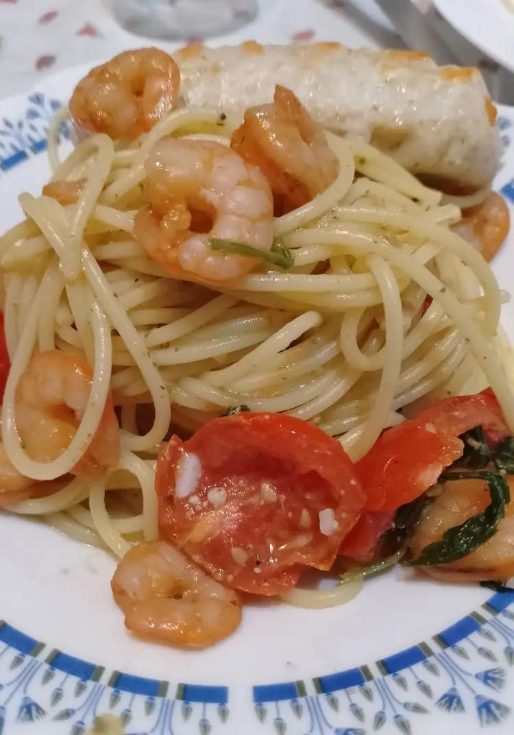 Ricetta Spaghetti gamberetti coda di aragosta di sergioforcella9