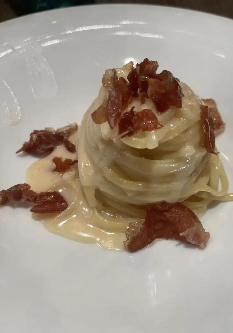 Ricetta Spaghetti con parmigiano e prosciutto crudo di lauriaelisa00