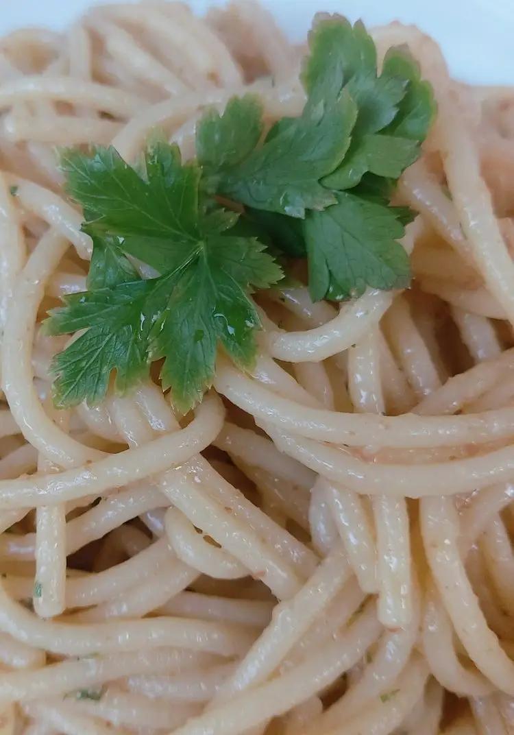 Ricetta Spaghetti al profumo di Sardegna con bottarga di muggine e pecorino di debora020