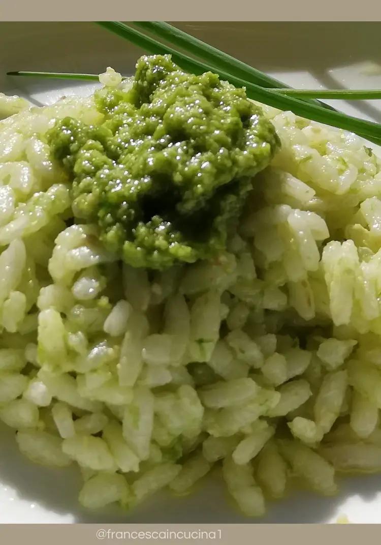 Ricetta Risotto con pesto di erba cipollina di in_cucina_con_francesca