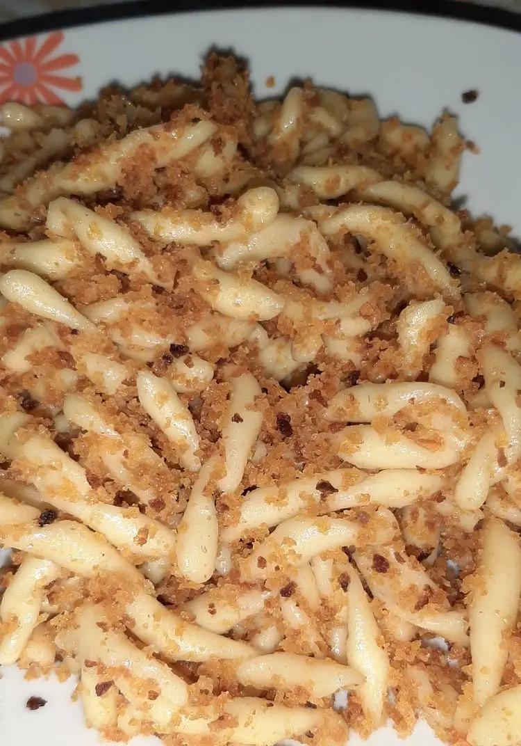 Ricetta Pasta con mollica di stef