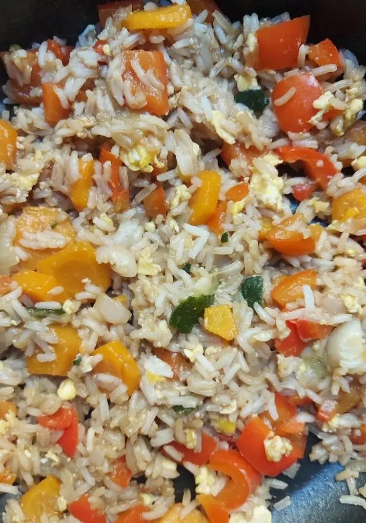 Ricetta Riso basmati stile orientale con verdure e uova di Uliana95