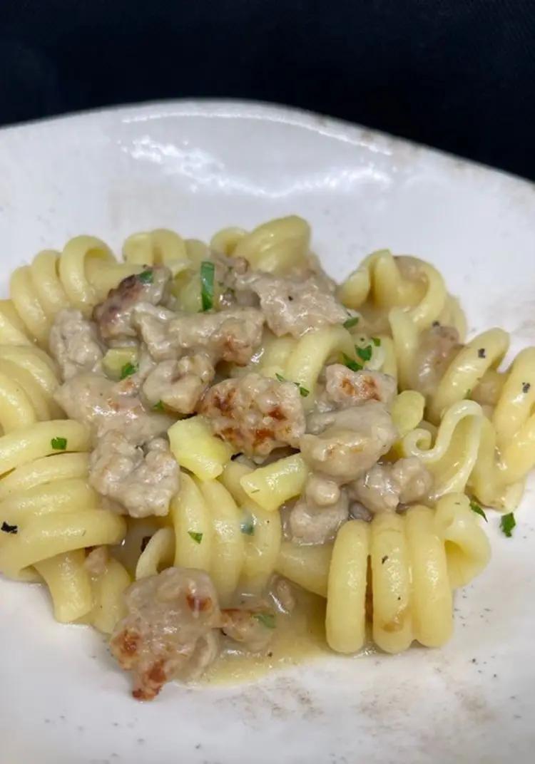 Ricetta Vesuviotti con crema di patate e salsiccia di tagfooditalia