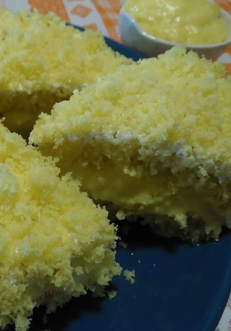 Ricetta Torta mimosa con crema pasticcera di ricettegustose.it