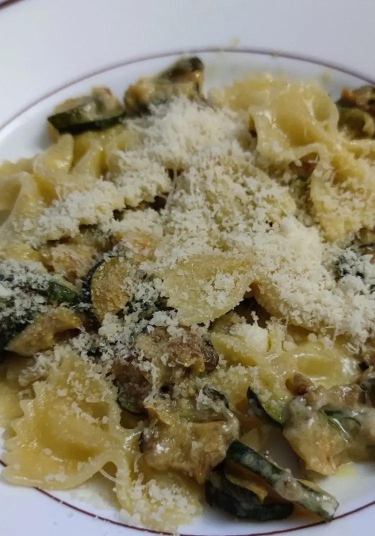 Ricetta Pasta cremosa zucchine e stracchino di ManinPasta