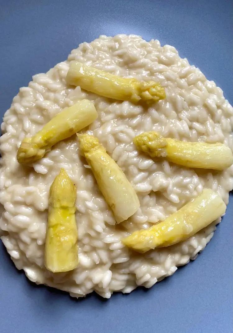 Ricetta Risotto al Morlacco e asparagi bianchi di Badoere di s.petta