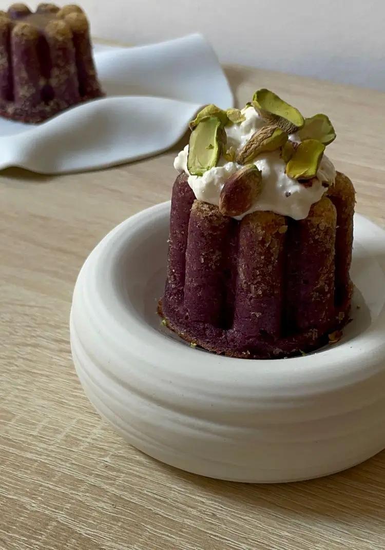 Ricetta Flan di cavolo rosso burrata di bufala e pistacchi di rosanella.vella