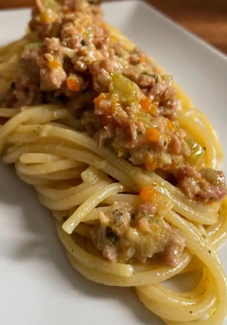Ricetta Spaghetti al ragù bianco e latte di soya di cucina_con_cristina